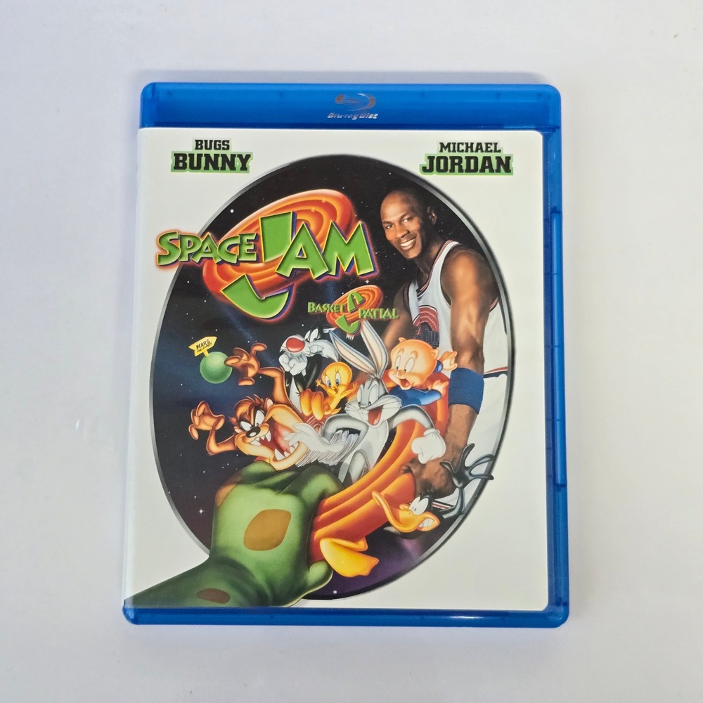 Space Jam Blu-ray Michael Jordan Bugs Bunny Basketball 90s Nostalgia